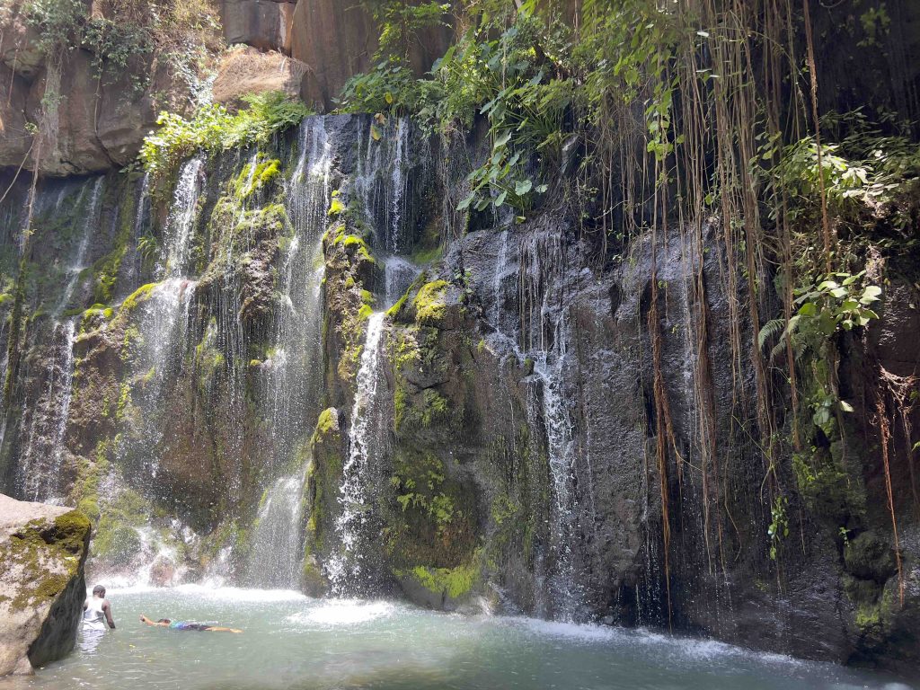 mailisita waterfall, paradise waterfall