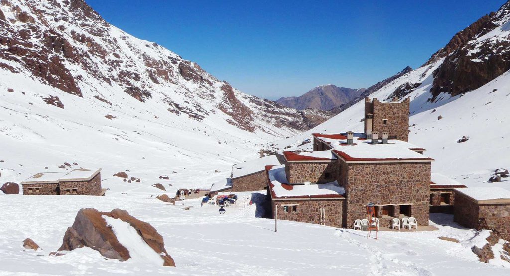 Climb mount Toubkal, Tamsoult Refuge